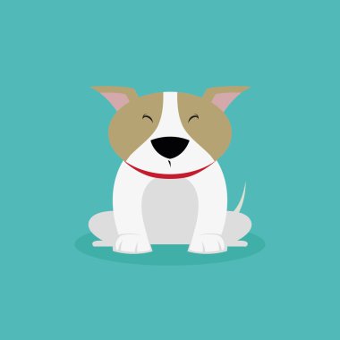 Cute karikatür köpek