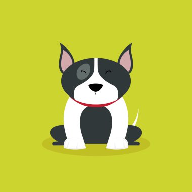 Cute karikatür köpek