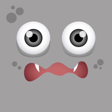 Çizgi film ifade yüz