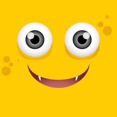 Çizgi film ifade yüz