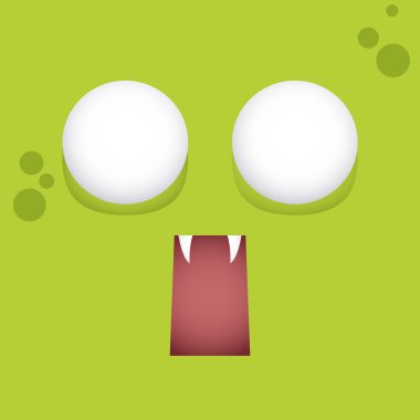 Çizgi film ifade yüz