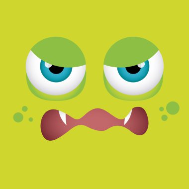 Çizgi film ifade yüz