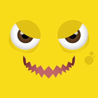 Çizgi film ifade yüz