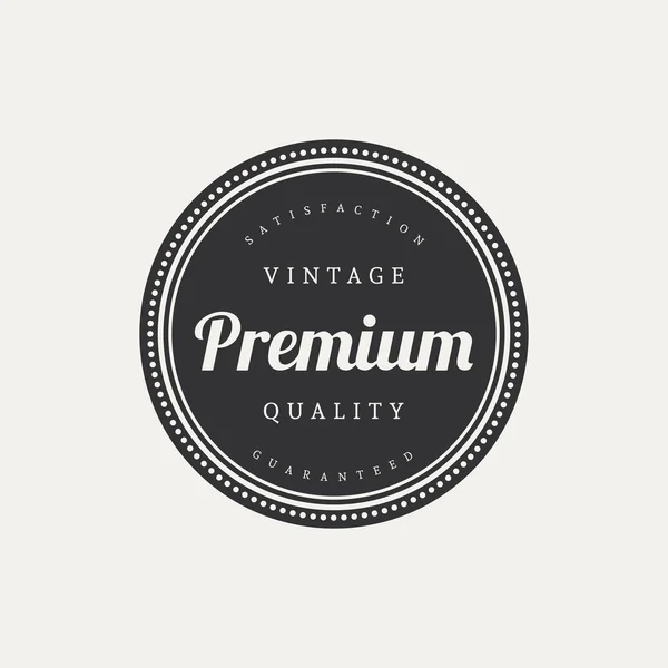 Premium Quality label — Stock Vector