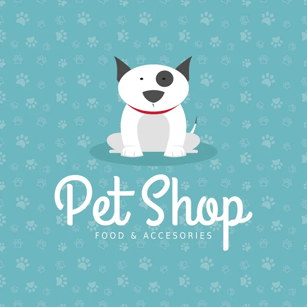 Pet Shop φόντο — Διανυσματικό Αρχείο