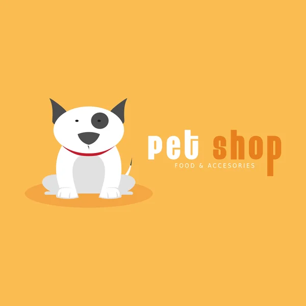 Pet Shop achtergrond — Stockvector