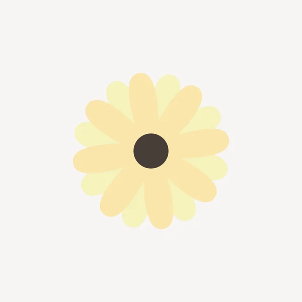 Abstrakt söt blomma — Stock vektor