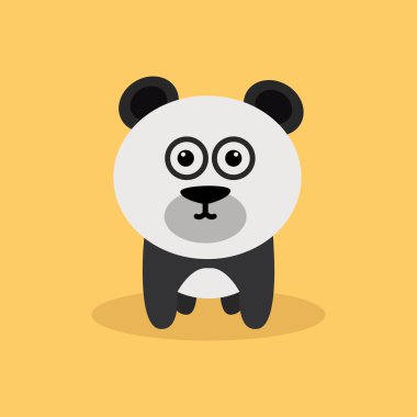 sevimli çizgi panda