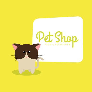 Evcil hayvan dükkanında arka plan