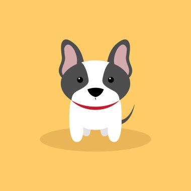 Cute karikatür köpek