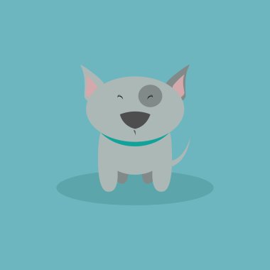Cute karikatür köpek