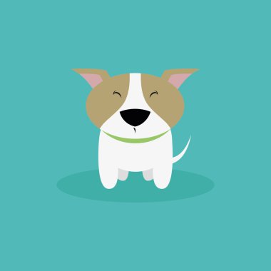 Cute karikatür köpek