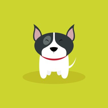 Cute karikatür köpek