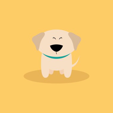 Cute karikatür köpek