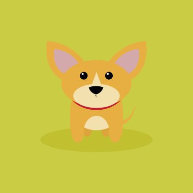 Cute karikatür köpek