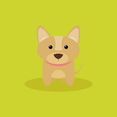 Cute karikatür köpek