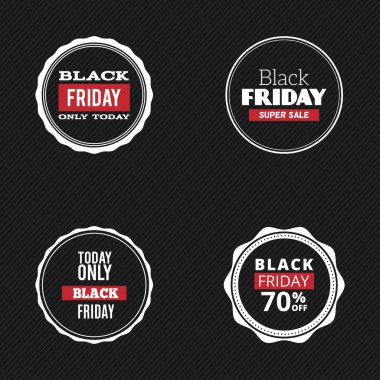 siyah Cuma etiketleri