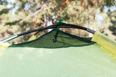 Çadırın dışında görünümü - havalandırma