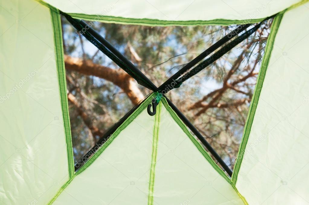 Tent outside view - ventilation