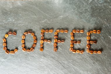 Word kahve kahve çekirdeği