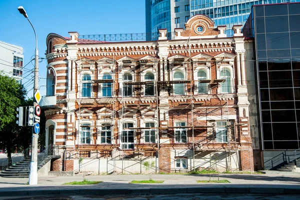 Restaurierung alter Gebäude — Stockfoto