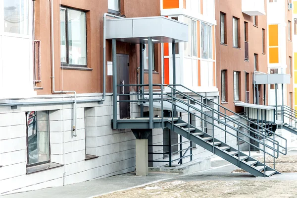 Modern Multi-Apartment Block — Stock Photo, Image