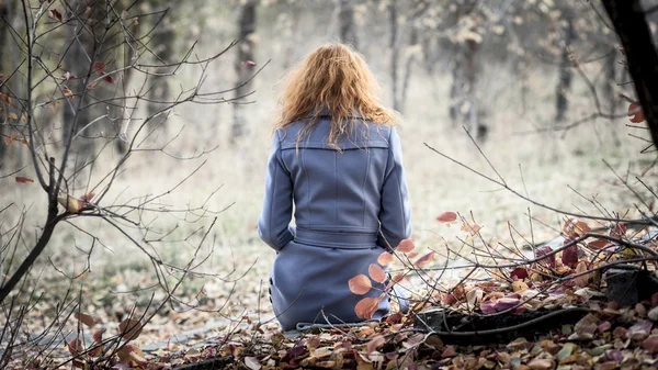 Red-haired girl — Stock Photo, Image