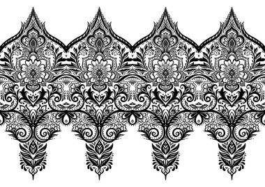 Geleneksel çiçeksiz desen, İtalyan klasik süsü..