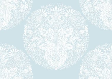 Geleneksel çiçeksiz desen, İtalyan klasik süsü..