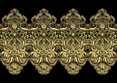 Geleneksel çiçeksiz desen, İtalyan klasik süsü..