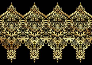 Geleneksel çiçeksiz desen, İtalyan klasik süsü..