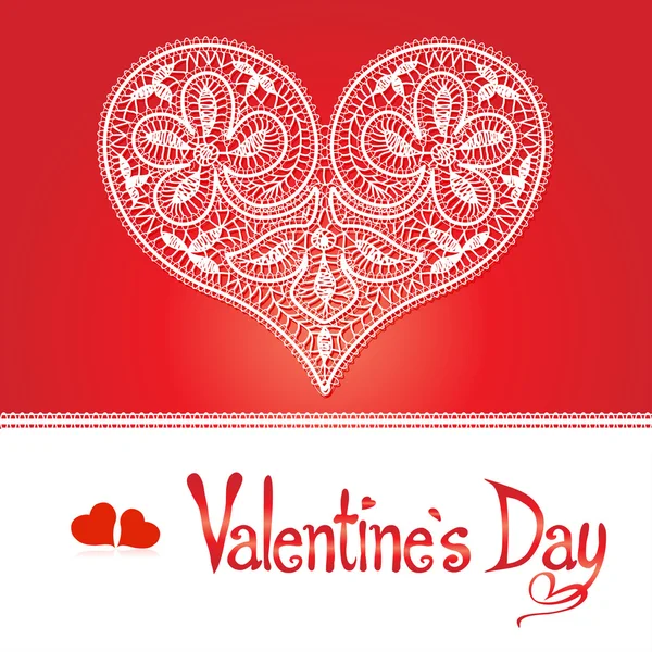 Valentines day card — Stock Vector