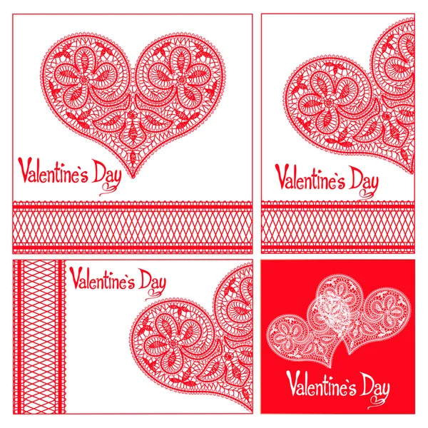 Valentines day card — Stock Vector