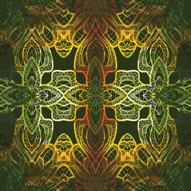 Dikişsiz dantel modeli