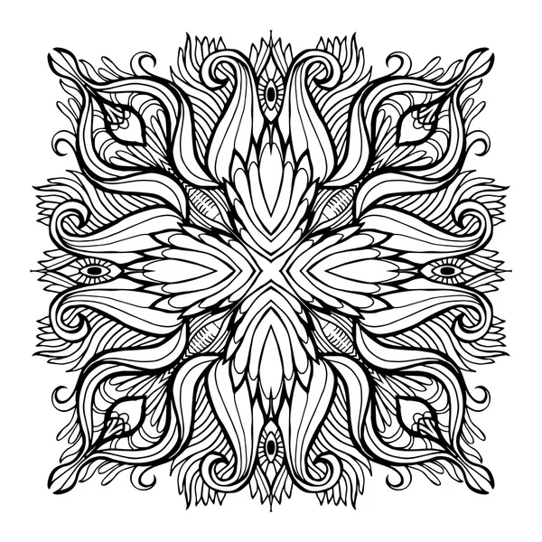 Mandala elementos decorativos — Vector de stock