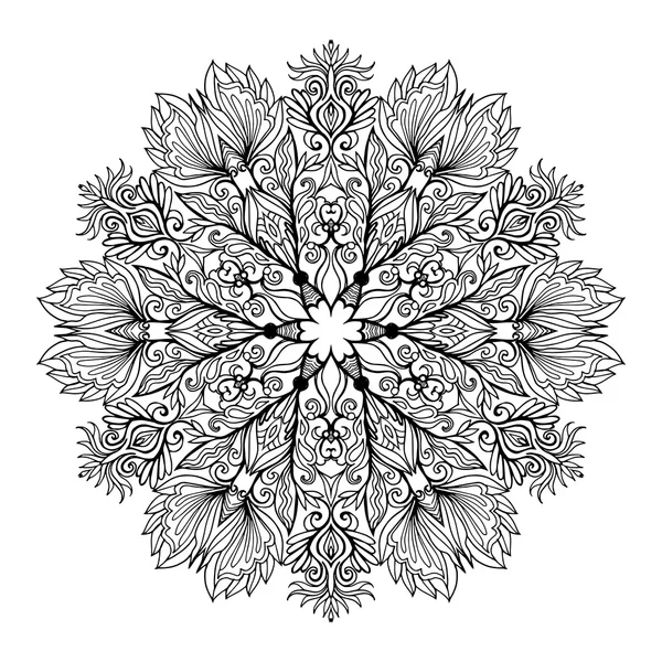 Mandala decorative elements — Stock Vector