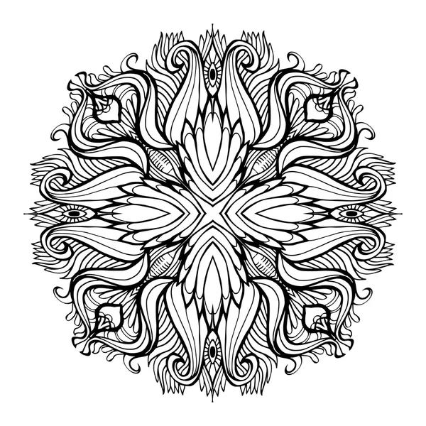 Mandala elementos decorativos — Vector de stock