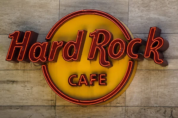 Bucarest Rumania Agosto 2021 Restaurante Hard Rock Café King Michael — Foto de Stock