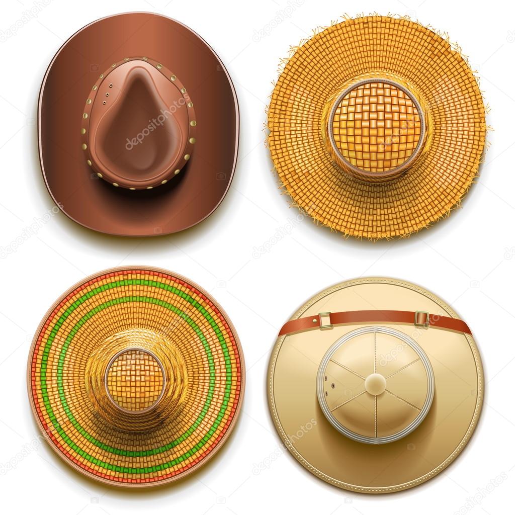 Vector Hats Set