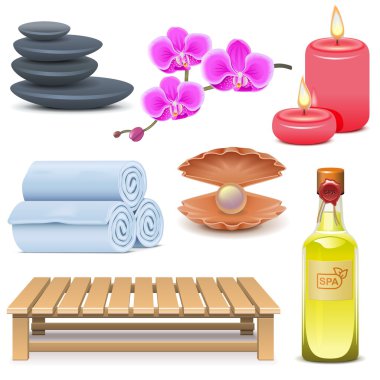 Vektör Spa Icons 2 Set