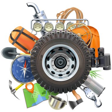 Vektör otomatik yolculuk kavramı