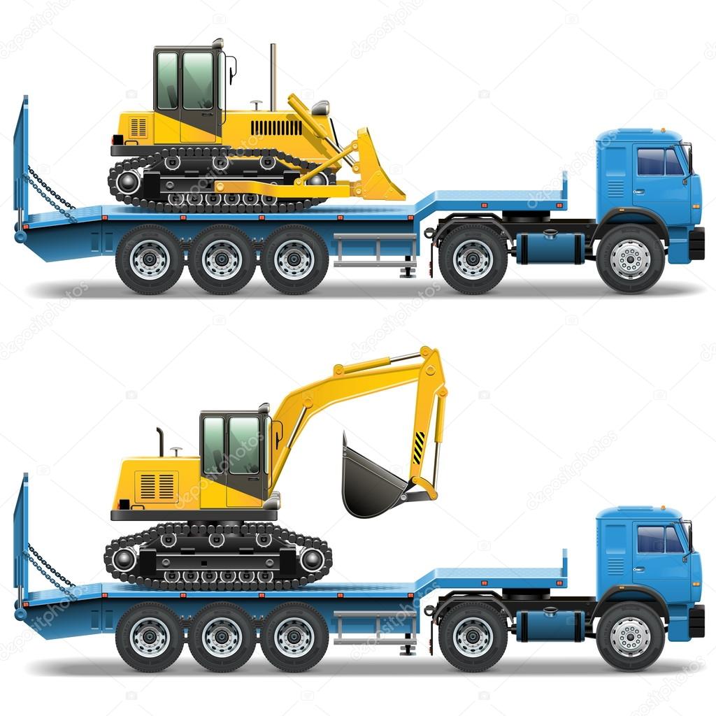 Vector Trailer with Tractor