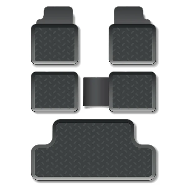 Vector Car Mats — Stock Vector