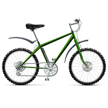 Vektör dağ Bisiklet