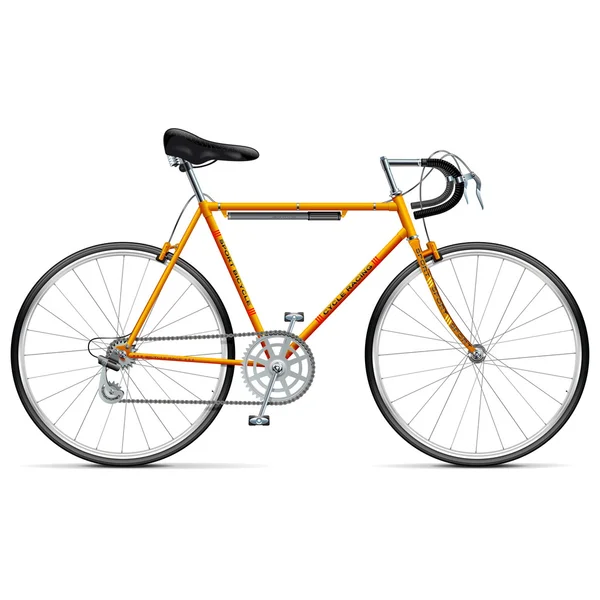 Vector bicicleta deportiva — Vector de stock