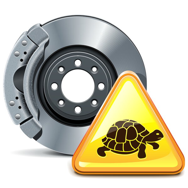 Векторный тормоз со знаком
