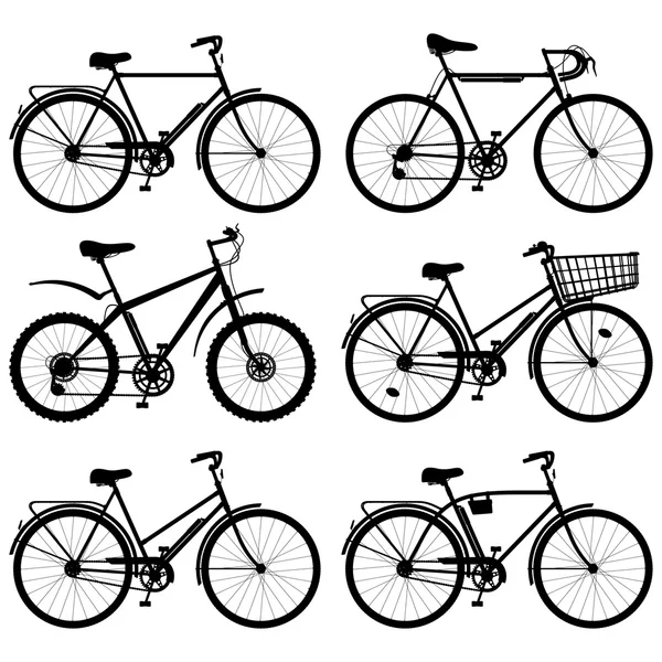 Pictograma de bicicleta vetorial — Vetor de Stock