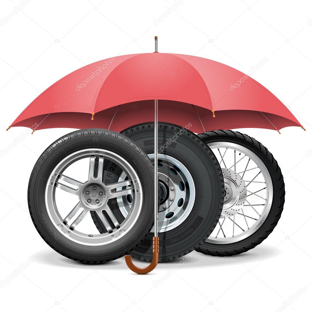 Vector Wheels under Umbrella