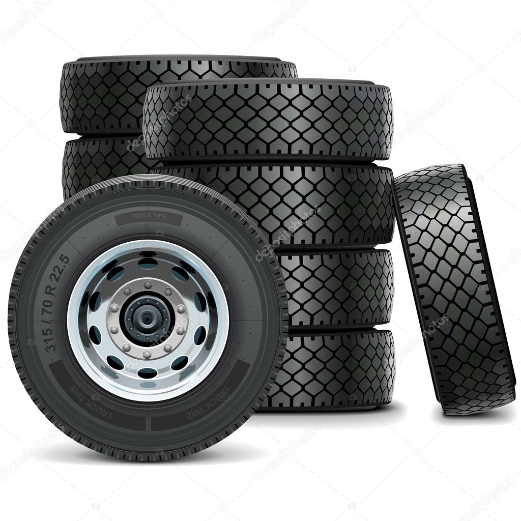 Vector Truck Tires