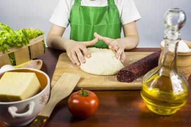 Çocuk hamur mayaları hazırlanıyor